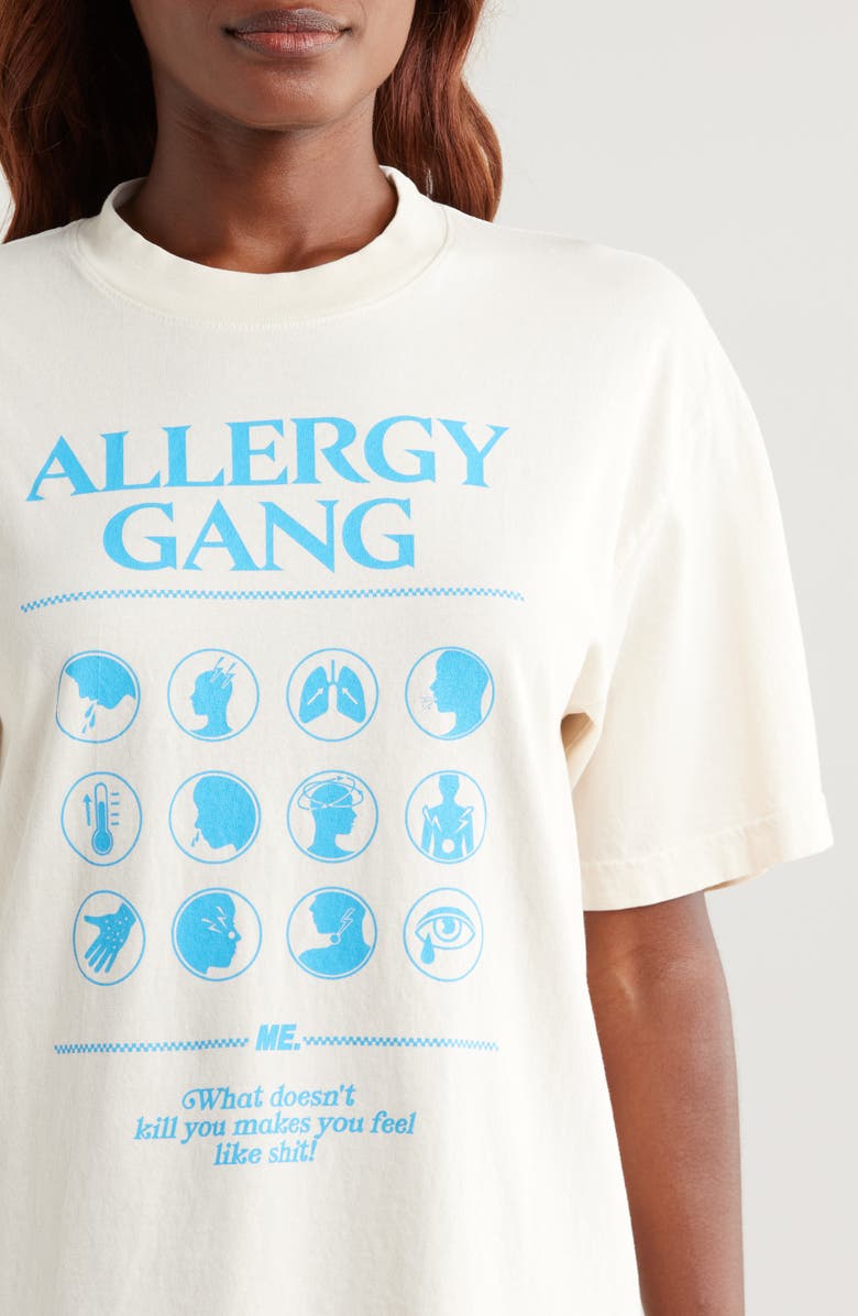 Melody Ehsani Gender Inclusive Allergy Gang Cotton Graphic T-Shirt, Alternate, color, 