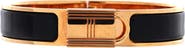 Pre-Owned Hermes Clic Cadenas Bracelet Enamel Narrow