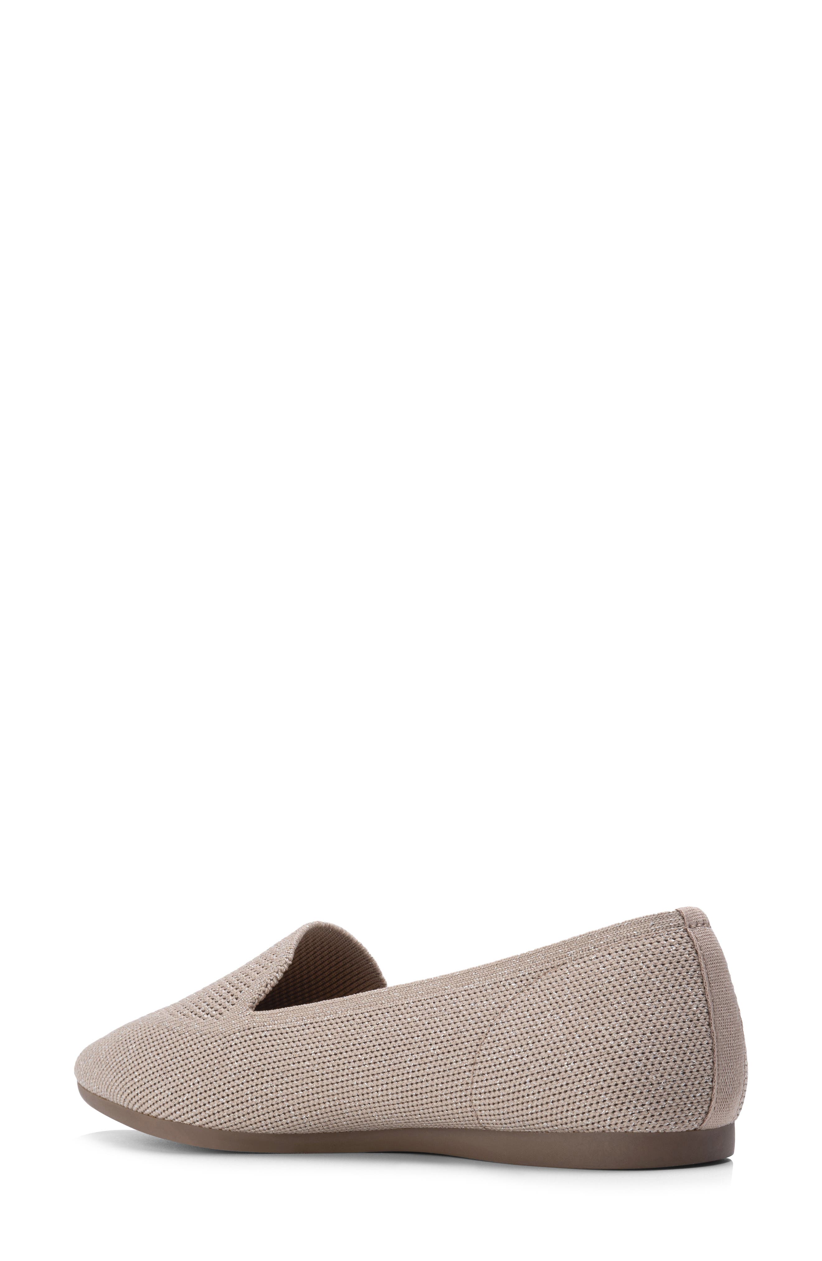 Me Too Alia Flat, Alternate, color, Bisque Metallic