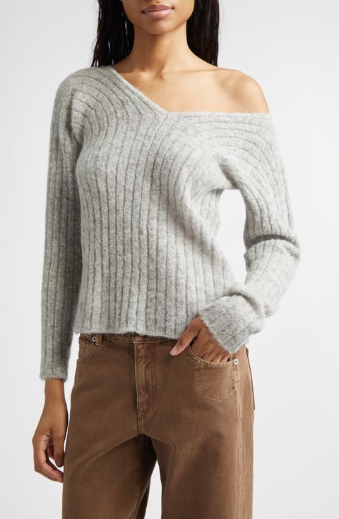 Vita Alpaca Blend Rib Sweater