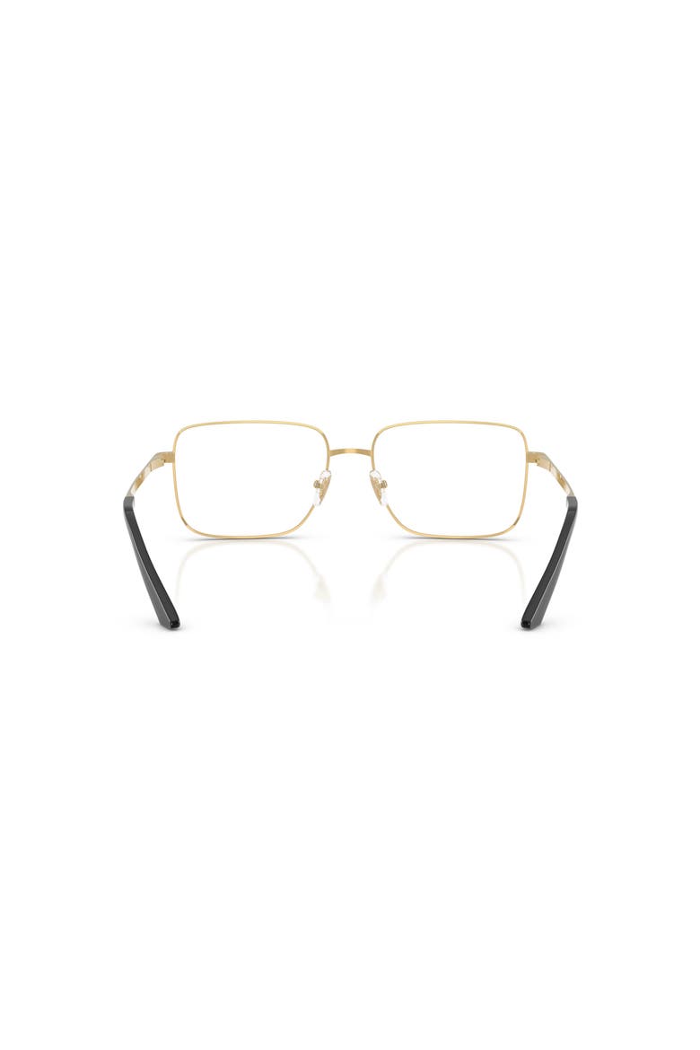 57mm Rectangle optical glasses, Alternate, color, Gold