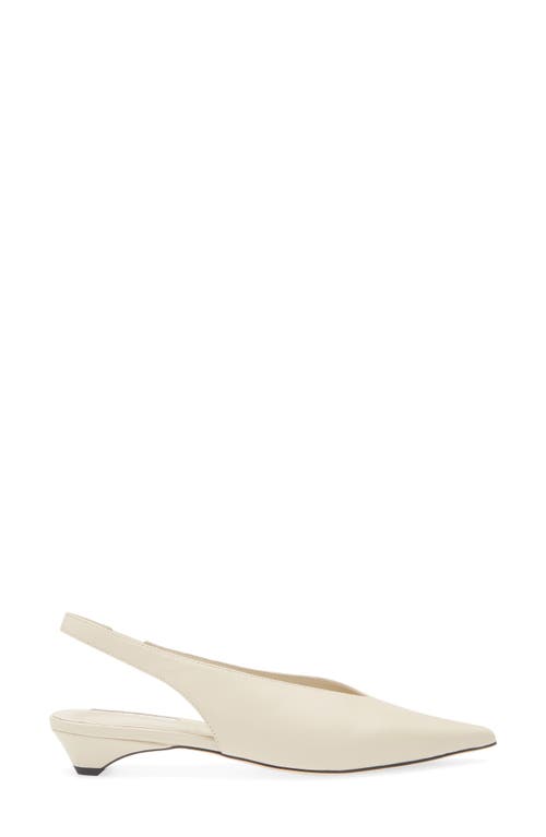Tony Bianco Esmae Slingback Pump In Vanilla Nappa