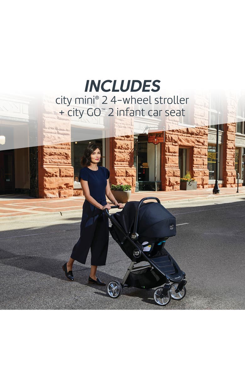 Baby Jogger City Mini<sup>®</sup> 2 Stroller & City GO<sup>™</sup> 2 Infant Car Seat Travel System, Alternate, color,