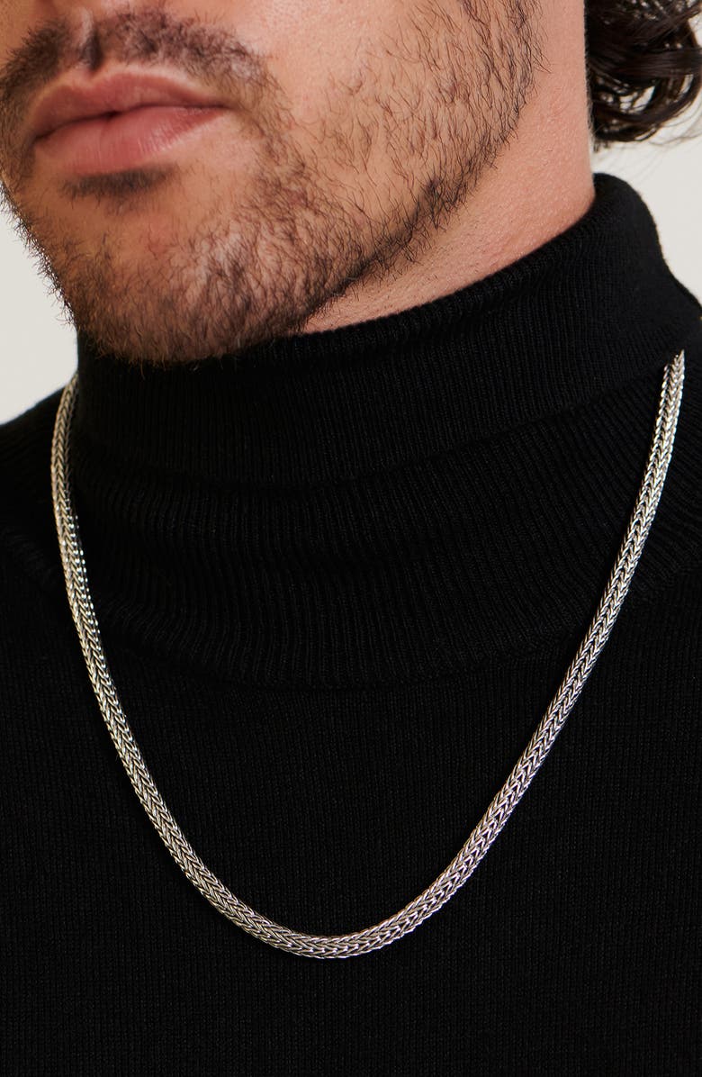 DEVATA Sterling Silver Chain Necklace, Alternate, color, 