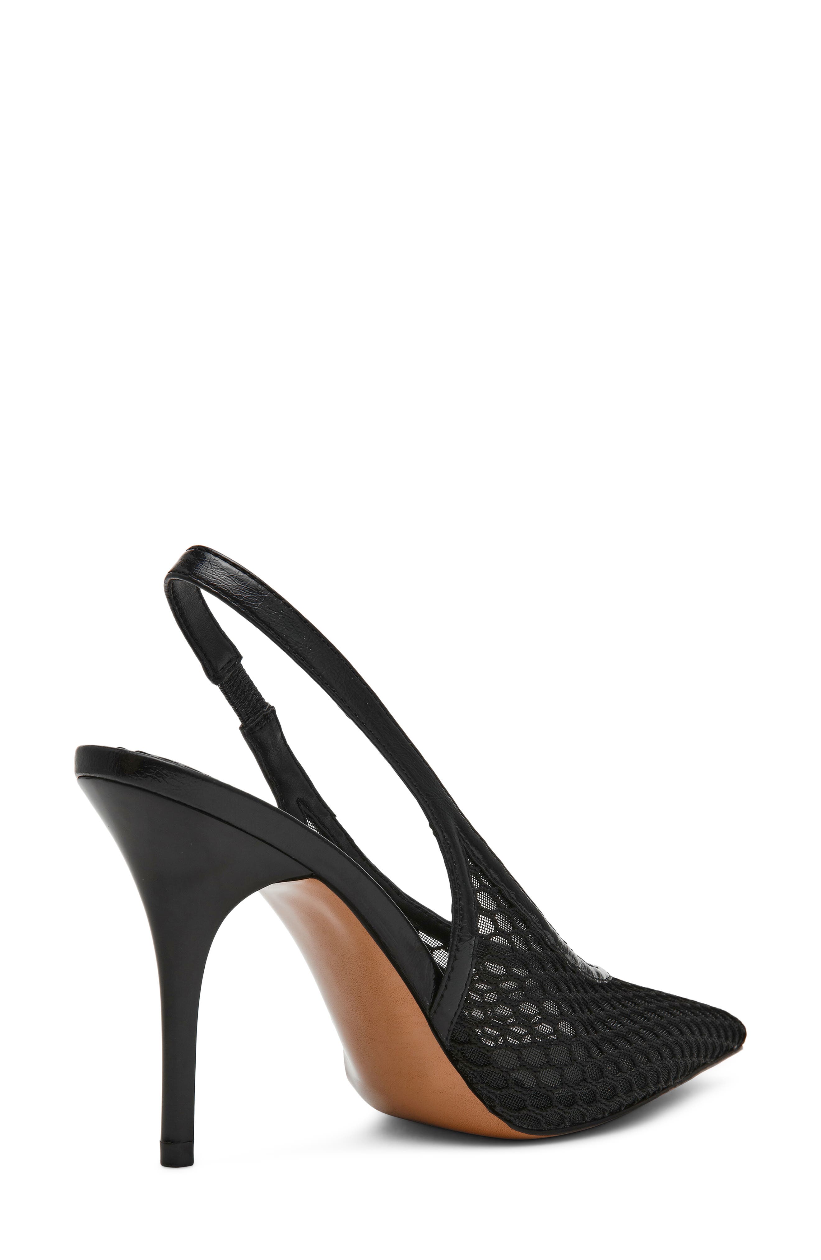 Steve Madden Andromeda Slingback Sandal, Alternate, color, Black Mesh
