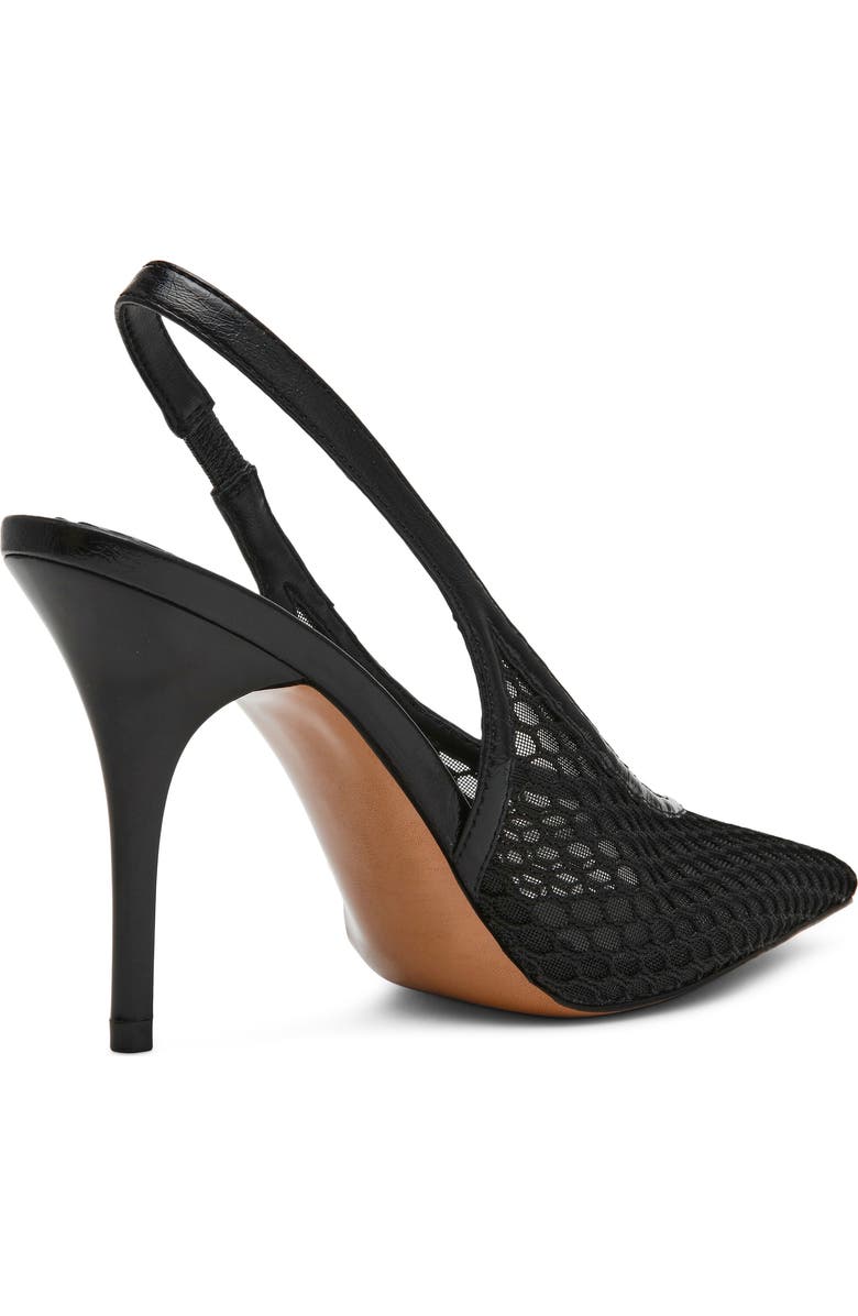 Steve Madden Andromeda Slingback Sandal, Alternate, color, Black Mesh