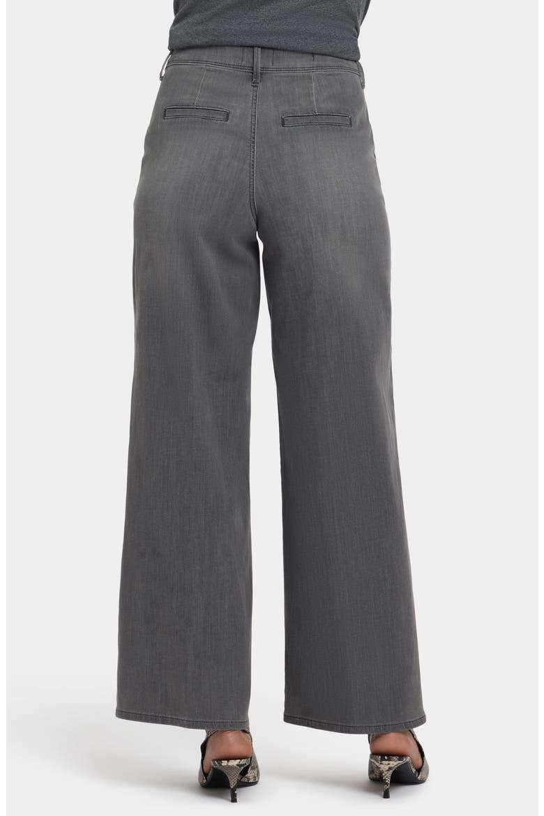 Mona High Waist Ankle Wide Leg Jeans, Alternate, color, CHATEAU SHADOW