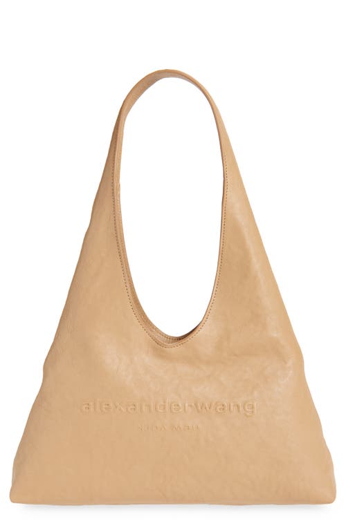 Alexander Wang Small Pike Leather Hobo Bag in Vintage Tan at Nordstrom