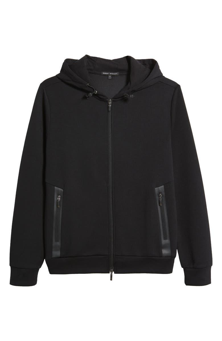 Robert Barakett Brixton Zip Hoodie, Alternate, color, Black