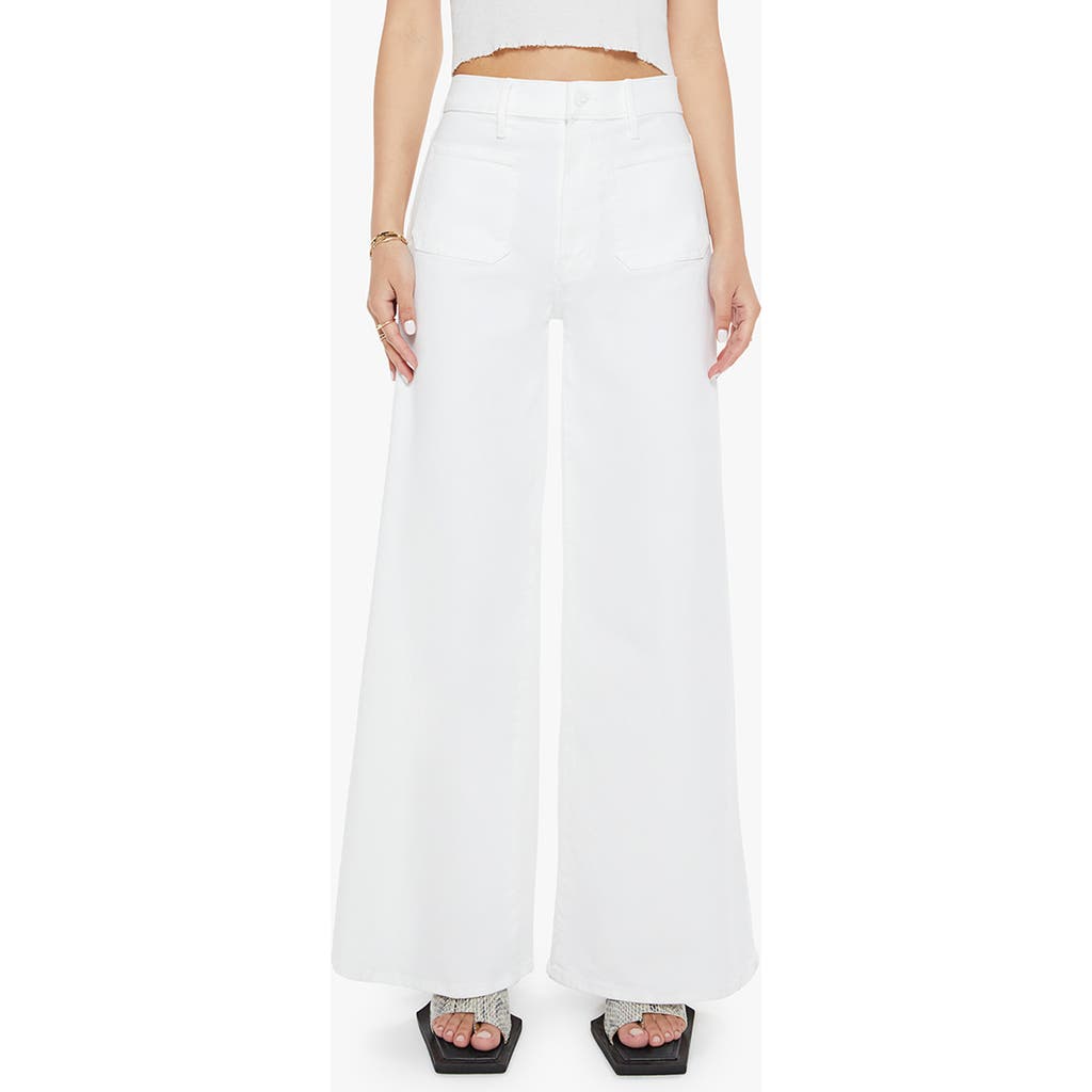 Mother The Undercover Jeans In White