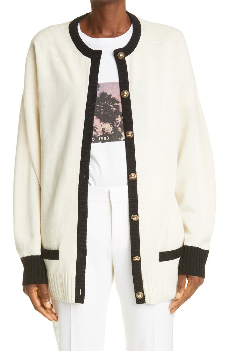 Saint Laurent Sunset Photo Print Women's Graphic Tee, Main, color,