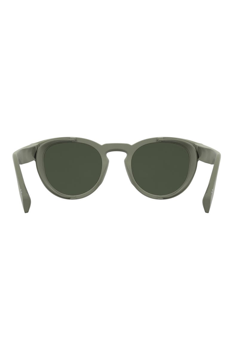 51mm Polarized Oval Sunglasses, Alternate, color, MATTE SAND