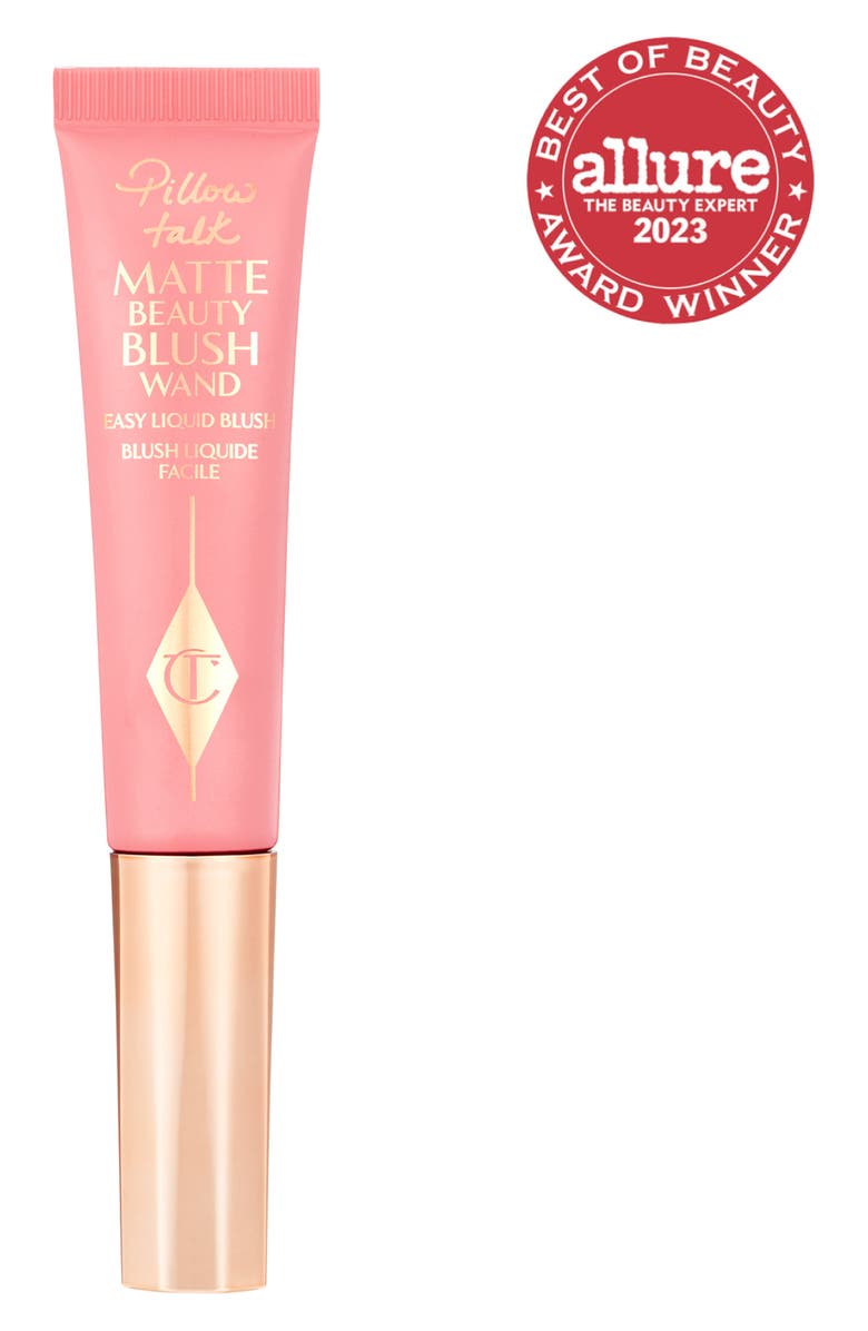 Charlotte Tilbury Pillow Talk Beauty Blush Wand, Alternate, color, Pillow Talk Pink Pop