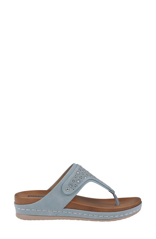 Gc Shoes Tani Comfort Slide Sandal In Royal Blue