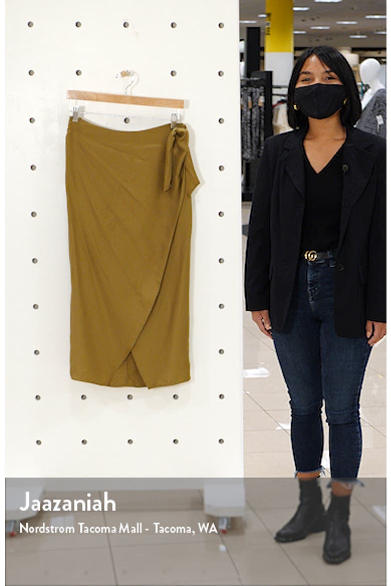Gabina Drape Skirt video