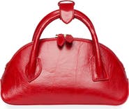 LIFFNER Dome East/West Leather Handbag