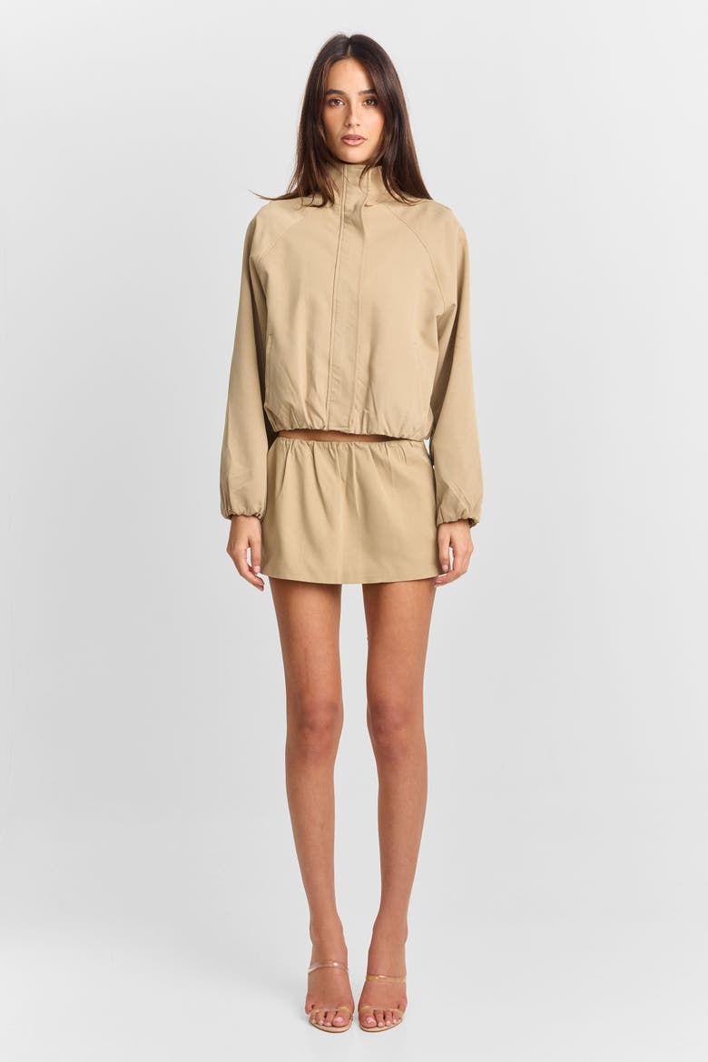 Matilda Mini Skirt, Main, color, Natural