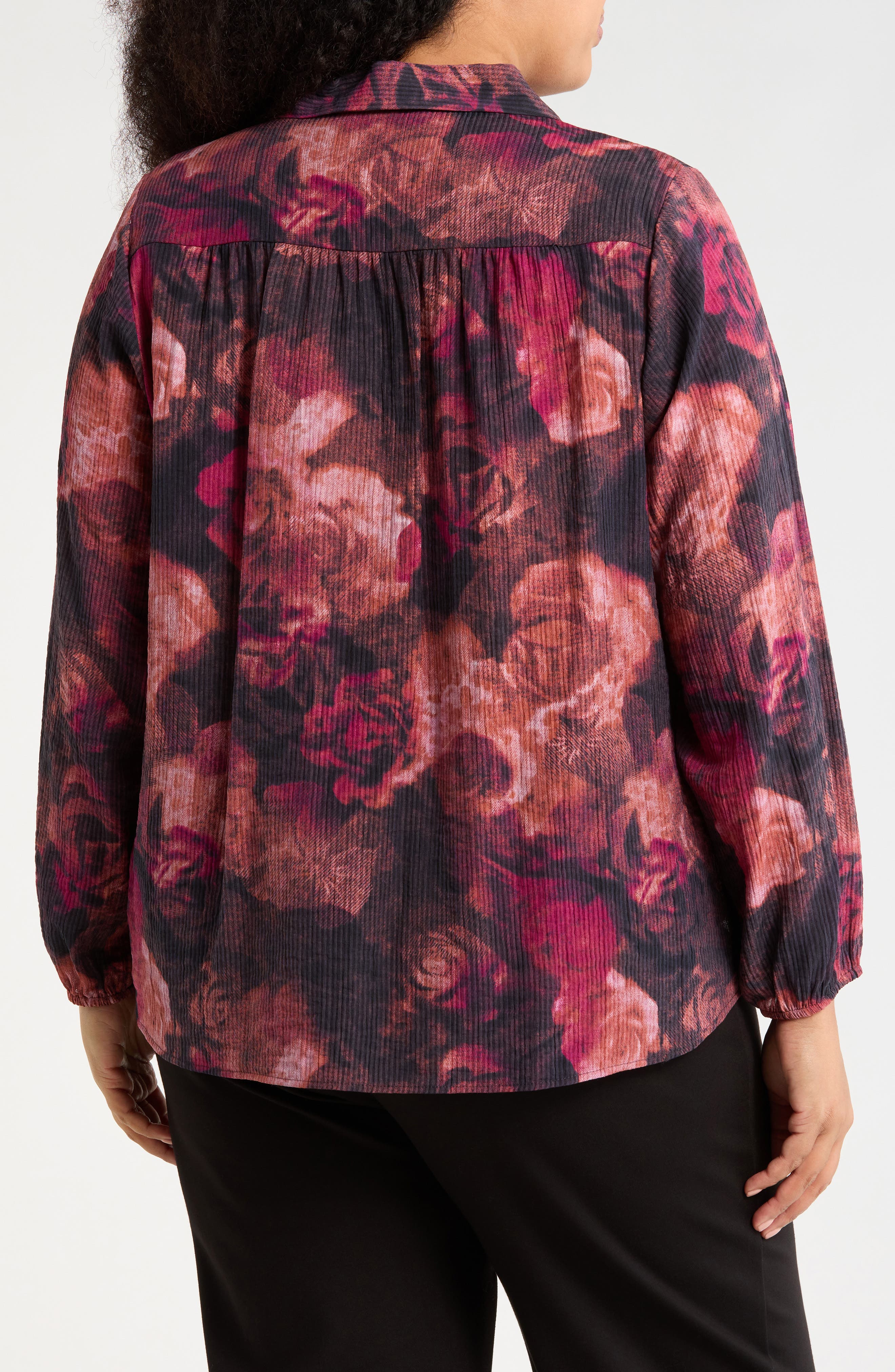 Textured Split Neck Top - image 4