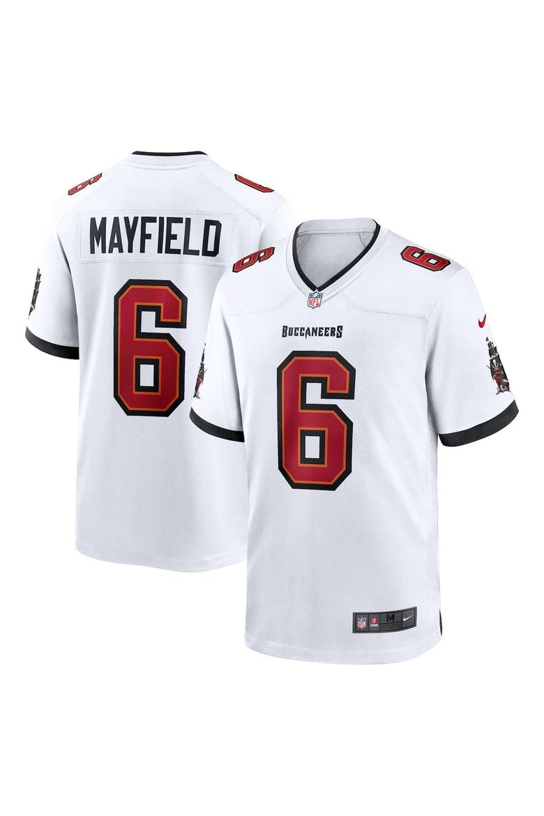Youth Nike Baker Mayfield White Tampa Bay Buccaneers Game Jersey, Alternate, color, White