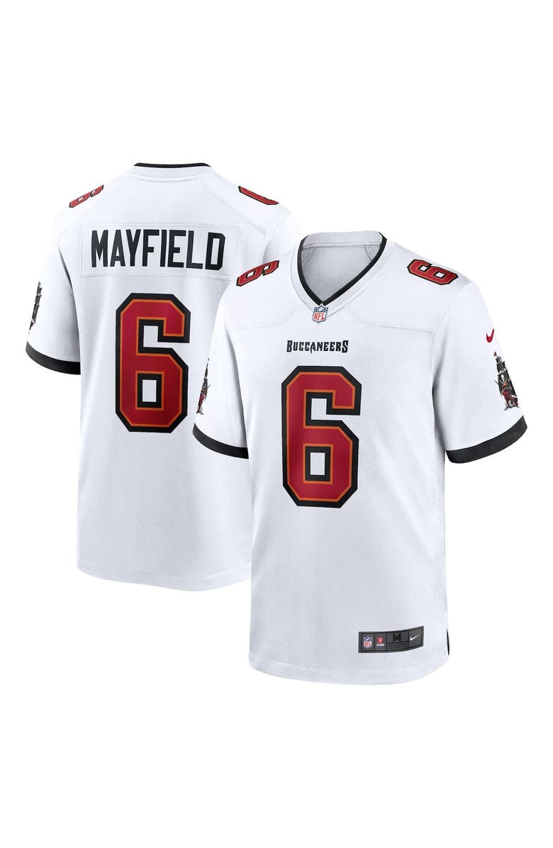 Nike Youth Nike Baker Mayfield White Tampa Bay Buccaneers Game Jersey, Main, color, White