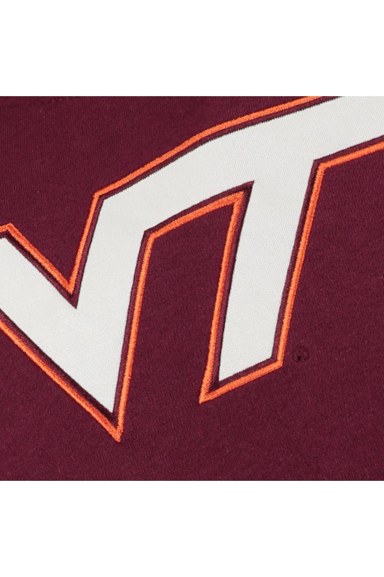 Youth Stadium Athletic Maroon Virginia Tech Hokies Big Logo Pullover Hoodie, Alternate, color, Maroon