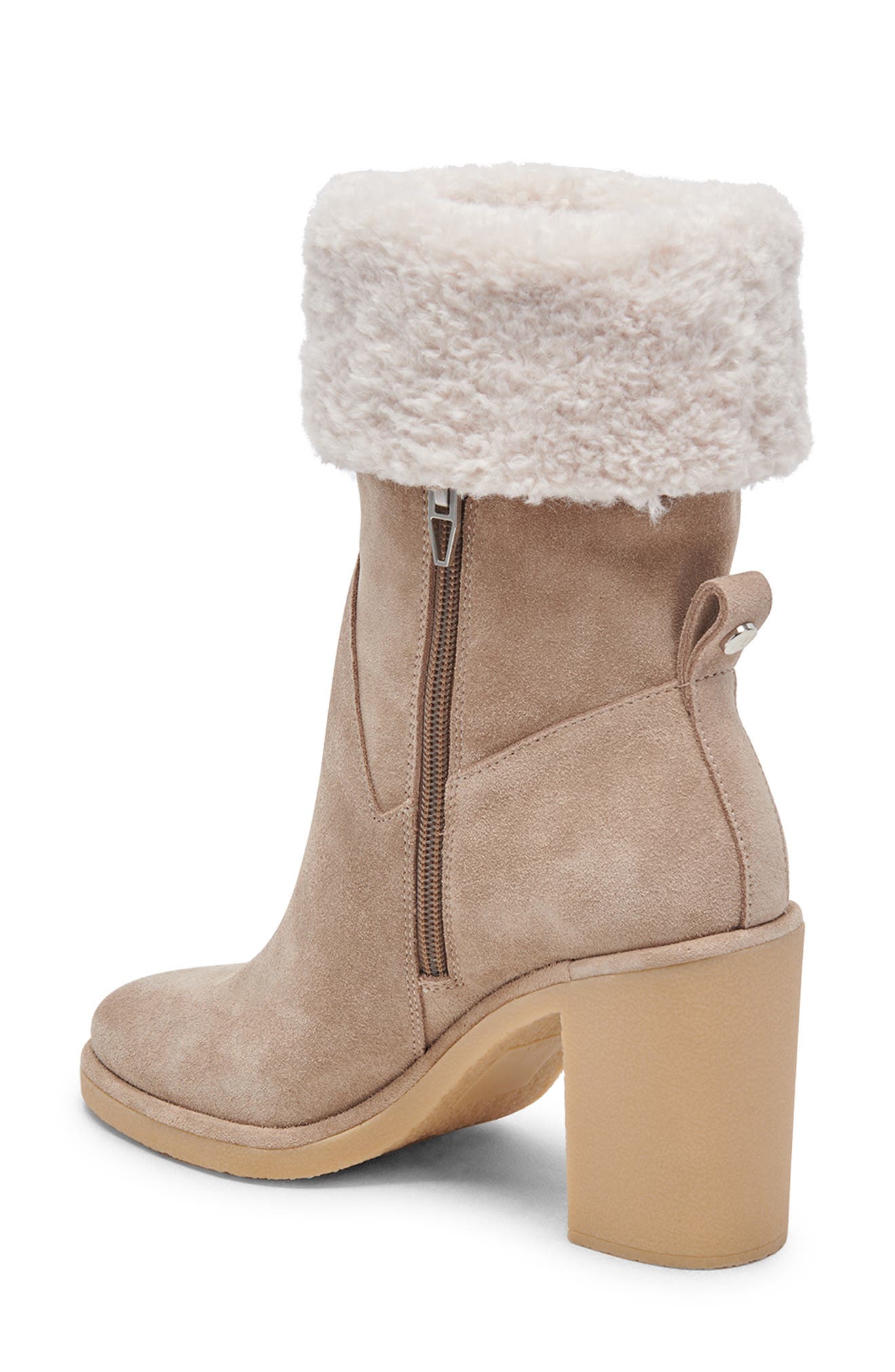 Caddie Faux Shearling Lined Plush Boot