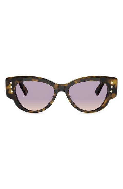 LuckyCharms 53mm Butterfly Sunglasses
