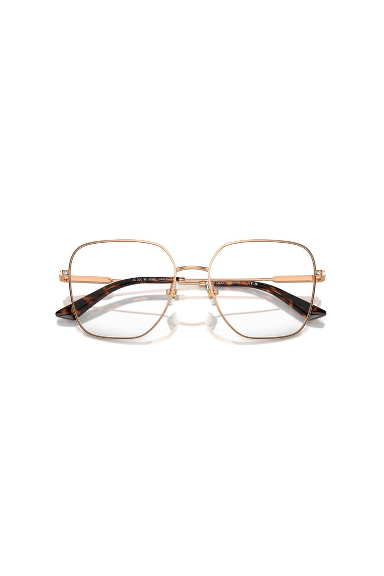 53mm Square optical glasses, Alternate, color, Pink