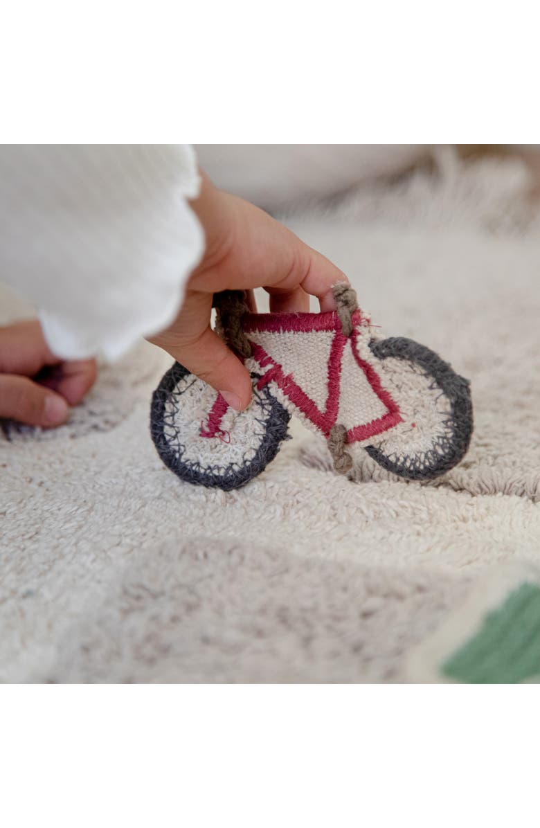 Lorena Canals Washable Play Rug Eco-City, Alternate, color, Multicolor