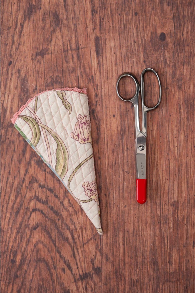 Occasion Patchwork Scissor Sleeve, Alternate, color, Coral