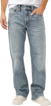 Silver Jeans Co. Zac Relaxed Straight Leg Jeans