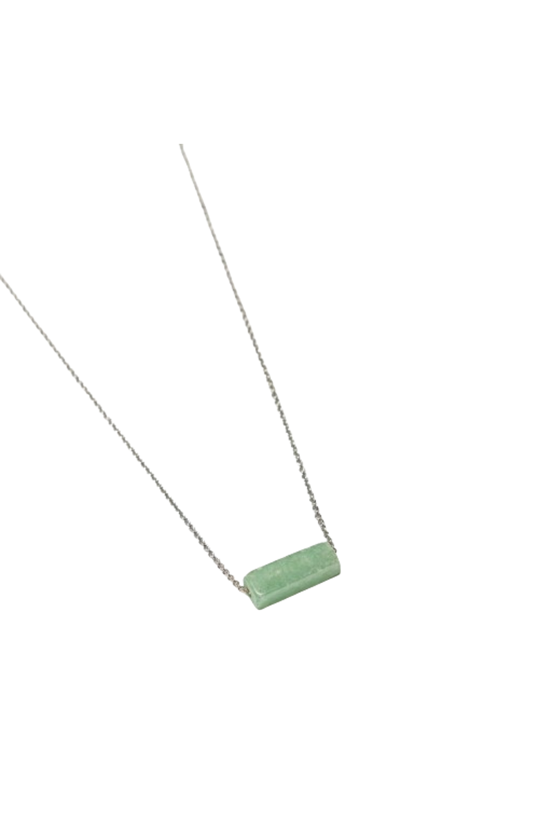 Totalee Gift You're a Gem Necklace, Green Burnished Brass Green, Alternate, color, 