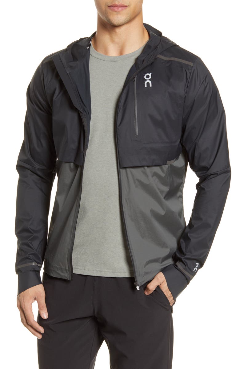 On Weather Water Repellent Hooded Jacket - Men, Main, color, 