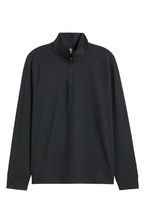Zella Live In Performance Quarter Zip Pullover In Blue