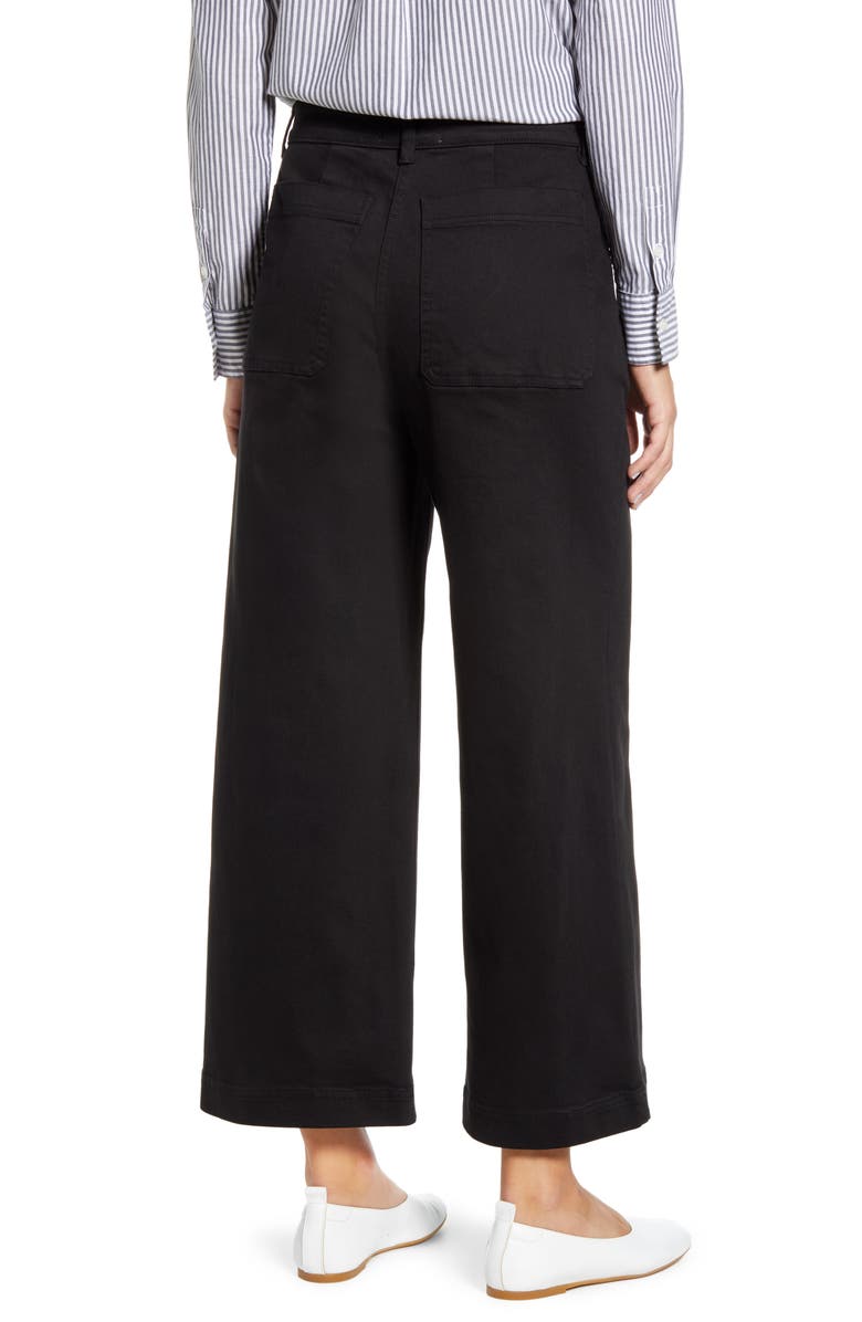 Everlane The Wide Leg Crop Pants, Alternate, color,