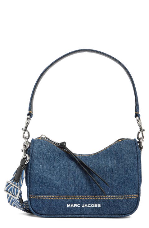 Convertible Denim Shoulder Bag