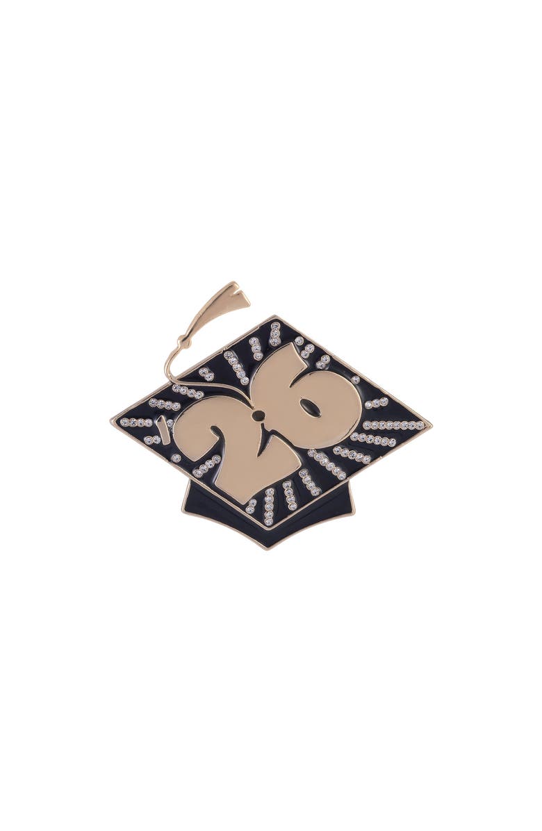 Hallmark 2026 Graduation Cap Pin, Main, color, Black