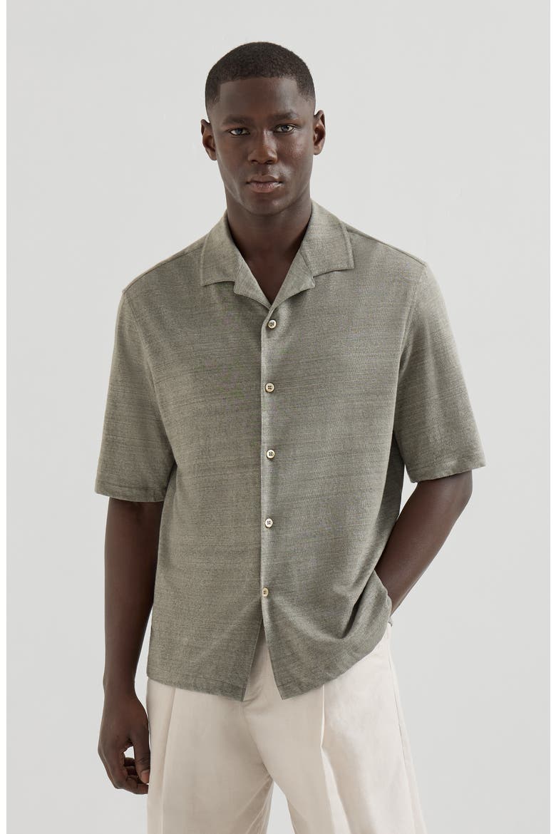 Jersey shirt, Main, color, Khaki