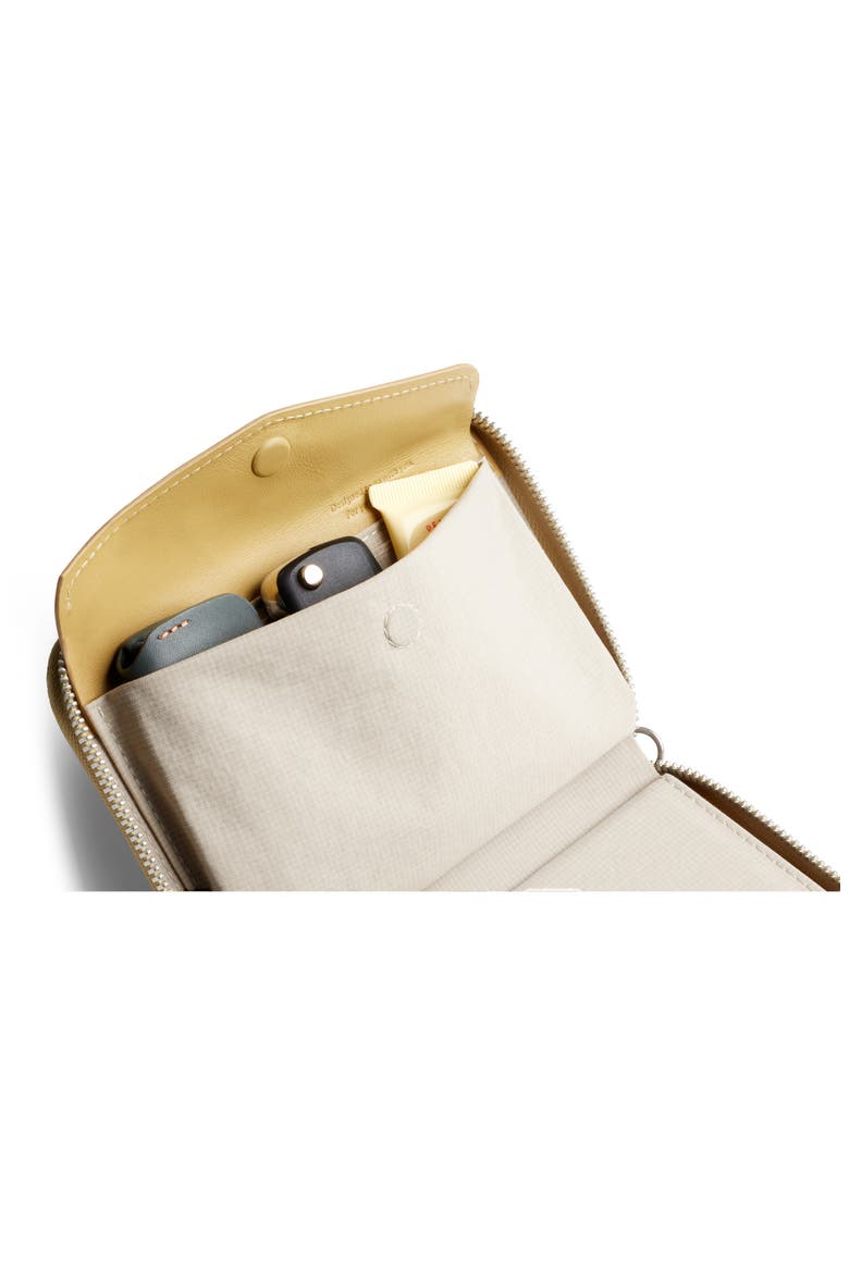 Leather RFID Folio Wallet, Alternate, color, MUSTARD