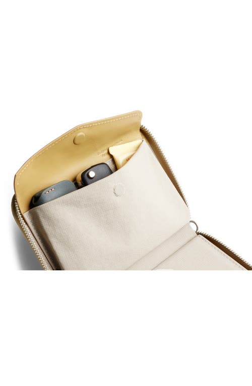 Bellroy Leather Rfid Folio Wallet In Neutral
