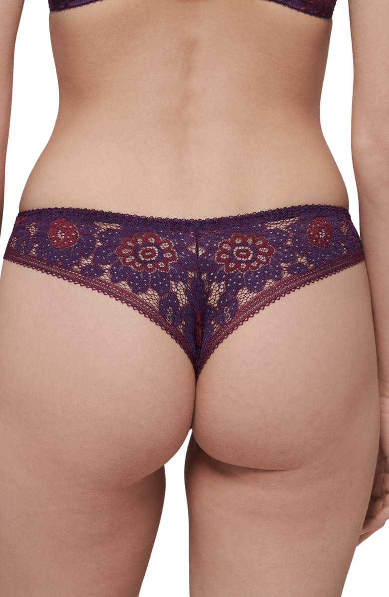 Simone Perele Festive Tanga, Alternate, color, 