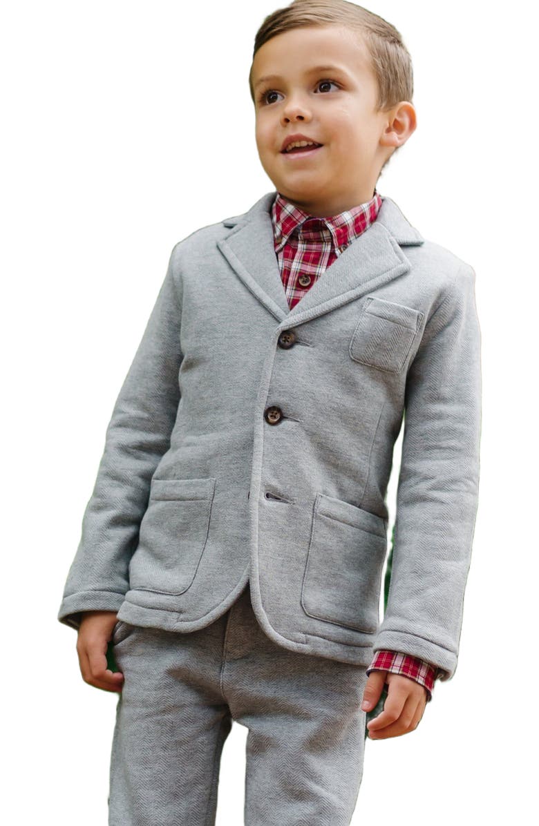 Hope & Henry Baby Boys' Fleece Suit Pant, Infant, Main, color, 