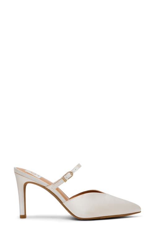 Dolce Vita Dv By Elegant Mule Pump In Ivory Satin