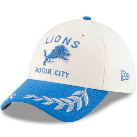 Men's New Era  Cream/Blue Detroit Lions 2025 NFL Draft 39THIRTY Flex Hat