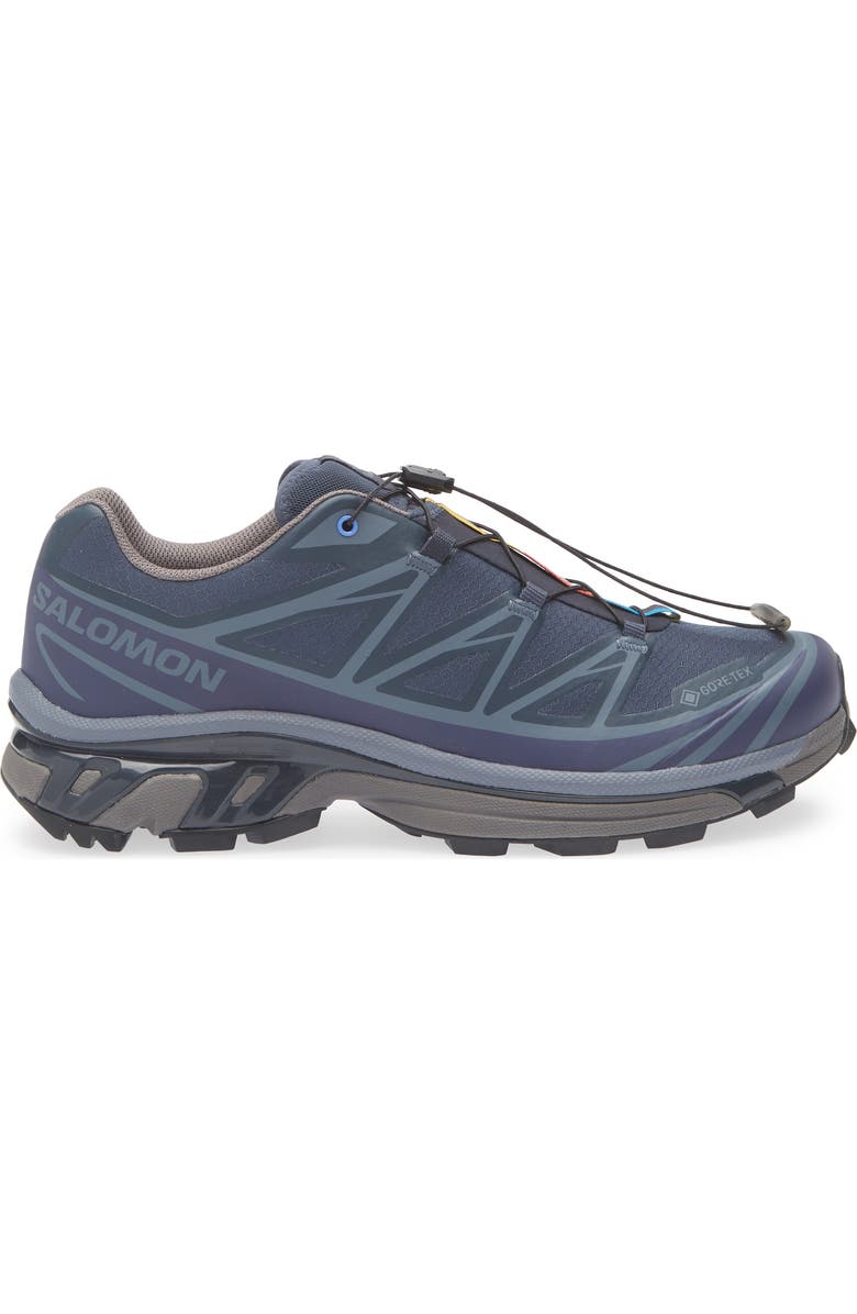 Salomon XT-6 Gore-Tex<sup>®</sup> Waterproof Sneaker, Alternate, color, Blue Nights/ Astral Aura/ Plum