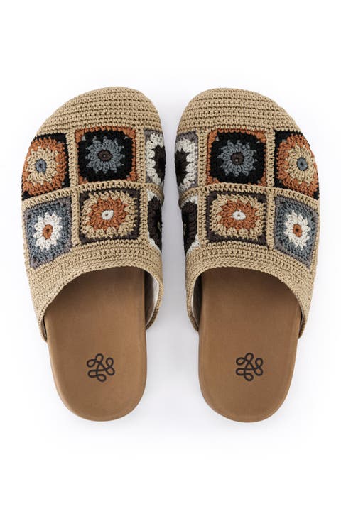 Bolinas Crochet Clog Shoe