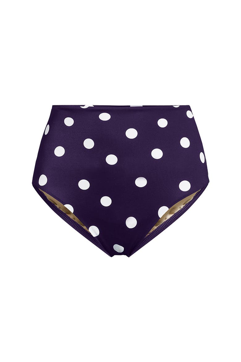 Slender Lite Ultra High Rise Bottoms, Alternate, color, Blackberry Polka Dot