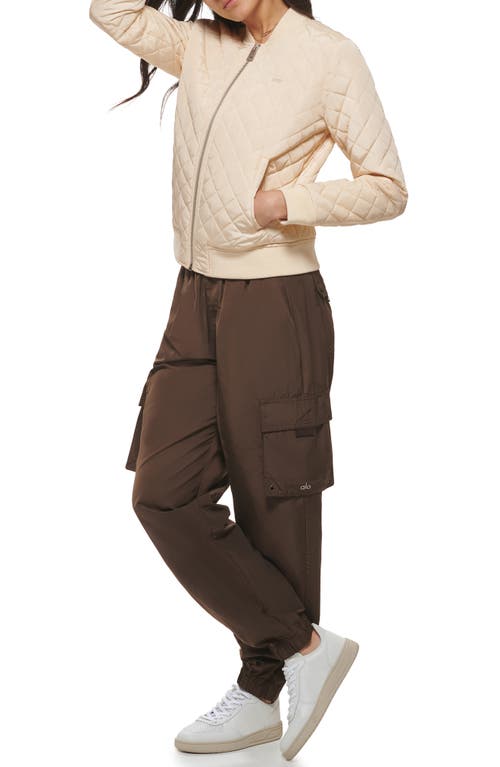 Levi's® Quilted Bomber Jacket In Cream