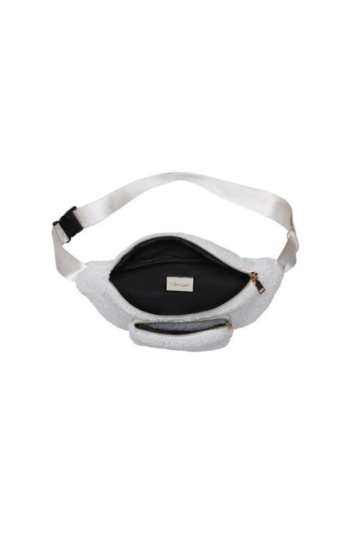Moda Luxe Orson Belt Bag In Ivory