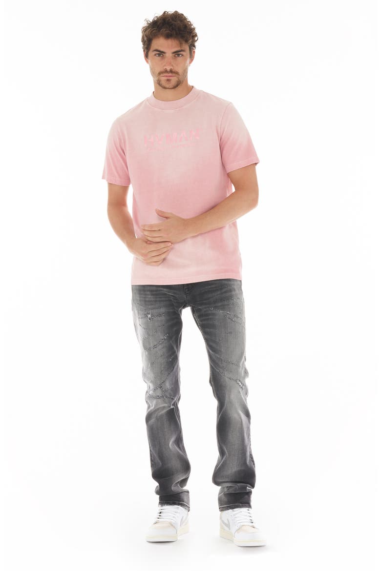 Basic Logo Cotton T-Shirt, Alternate, color, CORAL